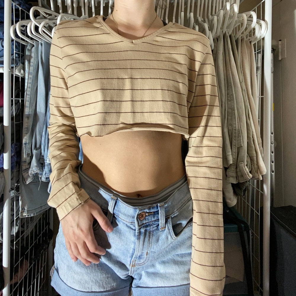 Long Sleeve Cropped top